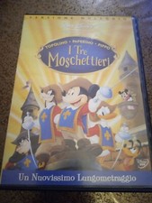 dvd -  I tre moschettieri Disney - Cartone Animato