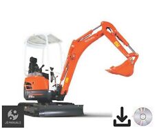 Kubota U17-3a Manuale Officina
