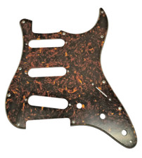 Battipenna Marrone Tartarugato tipo SSS x Chitarra Fender Stratocaster 3 Strati