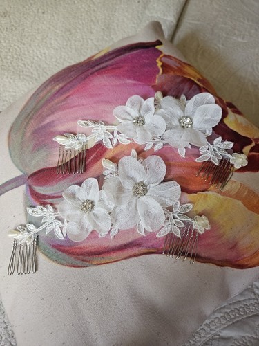 Set pettine capelli sposa - 2,