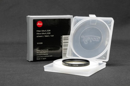 Filtro leica uva e39 - uva, nero
