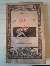 BANDELLO - NOVELLE - FORMIGGINI EDITORE - Marzo 1927 Classici del Ridere N. 66