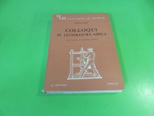 COLLOQUI di LETTERATURA GRECA
