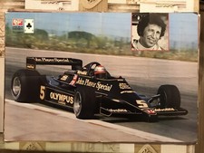 Poster Mario Andretti 60 X 90 Lotus JPS- 79