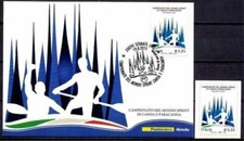 Italia 2015 Mondiali Sprint Kayak Canoa Canoa Sport 1v + Maxicard