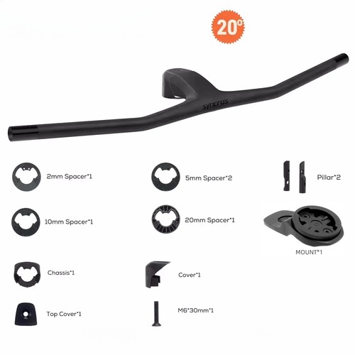 Manubrio mtb integrato - manubrio,