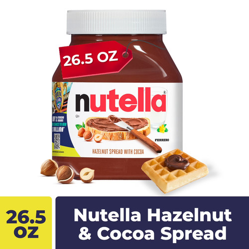 Nutella hazelnut spread with - nutella,