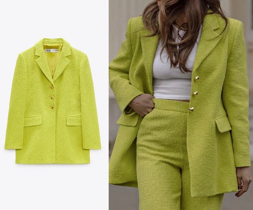 Raro blazer giacca zara - raro, giallo