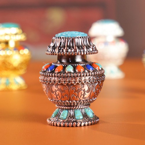 Vaso elemosina tibetana sacra