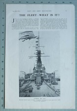 1914 STAMPA FLOTTA DELL'IMPERO