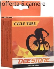 5 CAMERE camera d'aria bici BICICLETTA pieghevole folding valvola italia 20x1.75