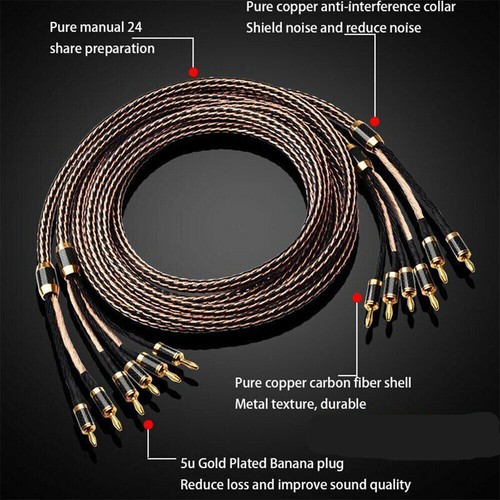 Coppia cavi altoparlanti hifi - cavi,
