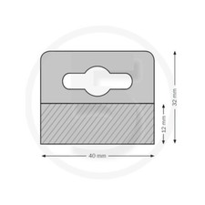 Ganci per blister autoadesivi