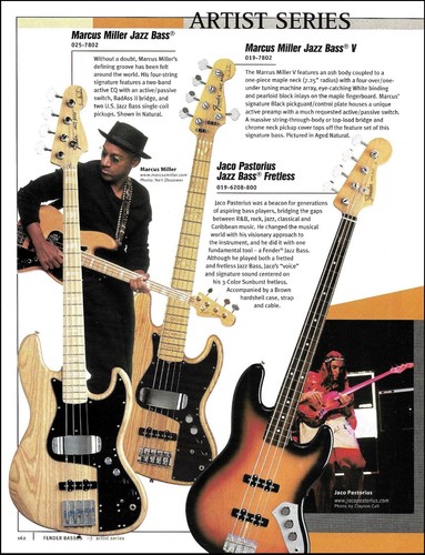 Fender jazz bass artist - bass, series