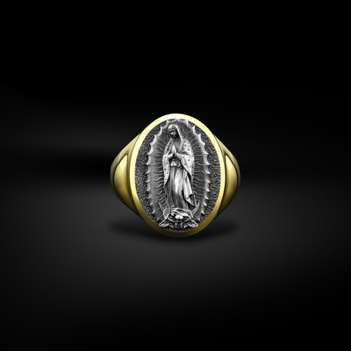 Anello uomo argento - da, in