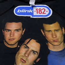 T-shirt Blink 182 Band 2000 Tour Bad Religion vintage anni 90 POP PUNK taglia L RISTAMPA