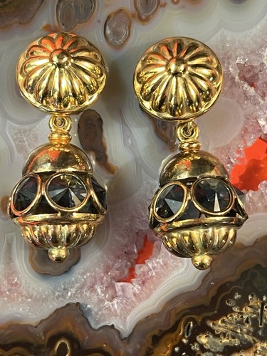 Coppia orecchini clip - clip, cabochon