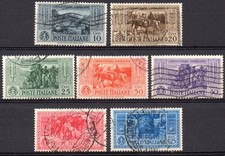 ITALIA REGNO 1932 -315»321- Serietta (7v) usata Giuseppe Garibaldi #T#K3U