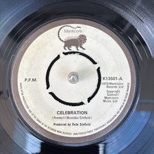 P.F.M - Celebration 7”
