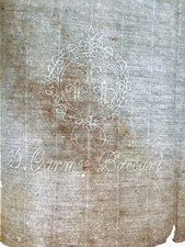 COLLEZIONISMO CARTACEO_ANTICA CARTA FILIGRANATA_GIGLI_BACCARI_DA COLLEZIONE_SET