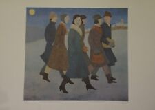 GIUSEPPE VIGNANI LITOGRAFIA INVERNO NUMERATA E FIRMATA 50x70 SENZA CORNICE