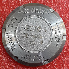 fondello vite sector expander exp404 chronograph watch case back stainless steel