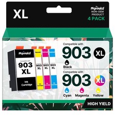 4 Cartucce 903XL per HP