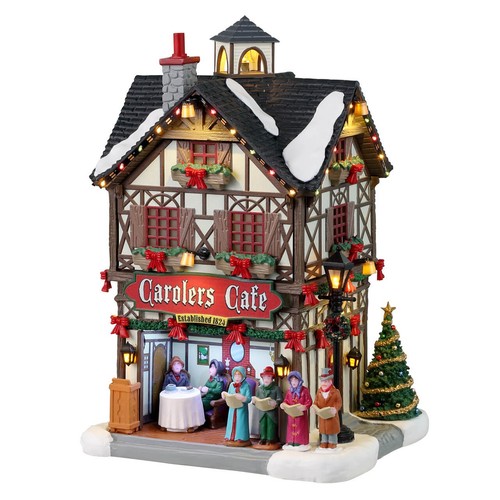 Lemax 35024 carolers cafe - lemax-35024,,
