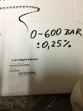 Manometro professionale campione “solid front” a molla tubolare Nuova Fima 0-600