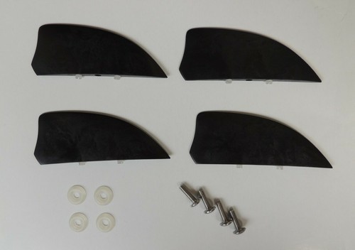 Set pezzi pinne - pezzi, pollici