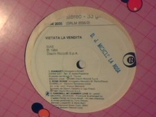 12" MICHAEL JACKSON DIANA EST GRUPPO ITALIANO EARONS R. BAIS PR0M0 ITALY UNIQUE