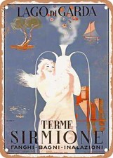 INSEGNA IN METALLO - 1949 Lago