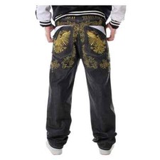 Jeans hiphop streetwear uomo