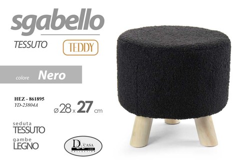 Pouf sgabello poggiapiedi - pouf,