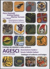 Novità!!! Catalogo dei distintivi scout AGESCI 1974/2000 italian badges