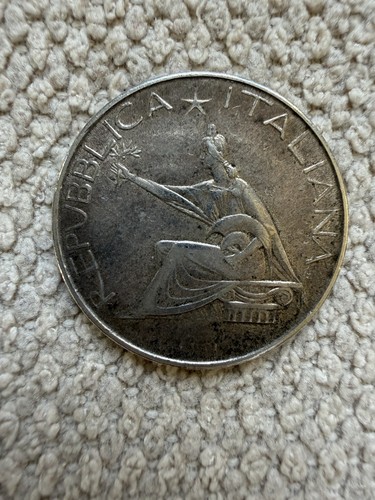 Moneta 500 lire argento - lire,