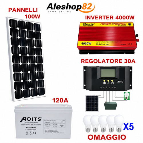 Kit fotovoltaico 1kw - fotovoltaico,