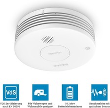 Rilevatore di fumo 2 Pezzi