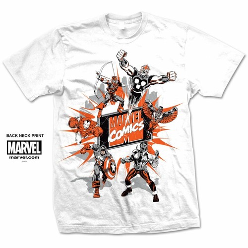 Marvel montage shirt - marvel,
