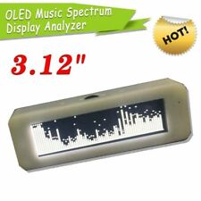 Analizzatore Display Spettro Musicale OLED 3,12" Ritmo VU Meter Indicatore Livello Audio
