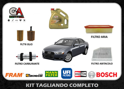 Kit tagliando audi 8k - tagliando, b8