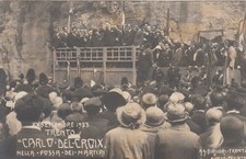 Trento  -  XX Settembre 1923  -  C. Del Croix nella Fossa dei Martiri  -  SPL