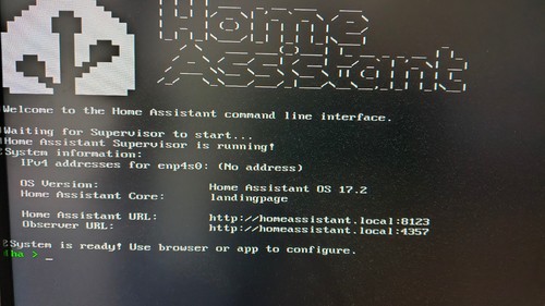 Home assistant pc - home, senza