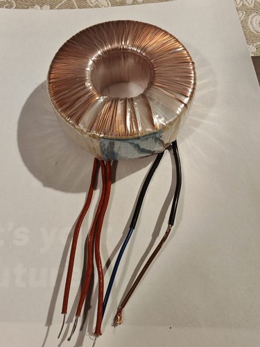 Trasformatore toroidale 2x18v