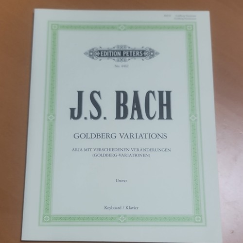 Edizione peters bach - edizione, j.s.