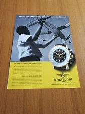 BREITLING 1884 MONTBRILLANT 1903 CHRONOMETER SPECIAL WATCH OROLOGIO PUB VINTAGE 