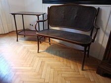 Panca e tavolino JOSEPH KOHN no THONET in buone condizioni