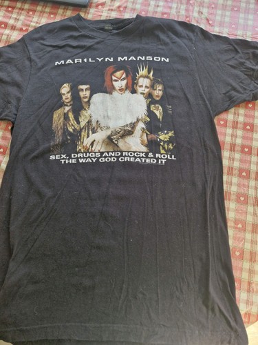 Shirt grafica marilyn manson - t-shirt,
