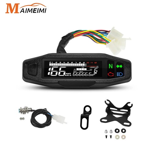 Digital moto speedometer - digital,