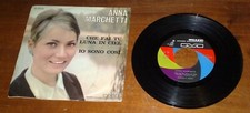 ANNA MARCHETTI  che fai tu luna nel ciel  disco vinile 45 giri  vintage